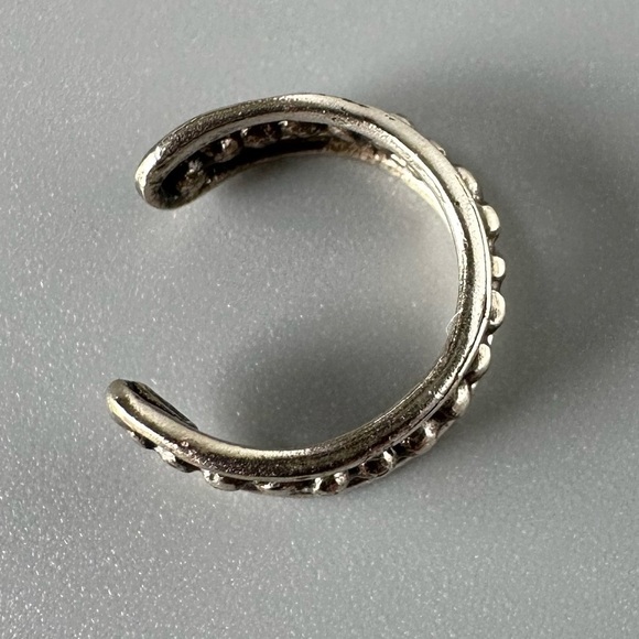 Sterling Silver Triple Band Ear Cuff – No Piercing Needed - Picture 9 of 14